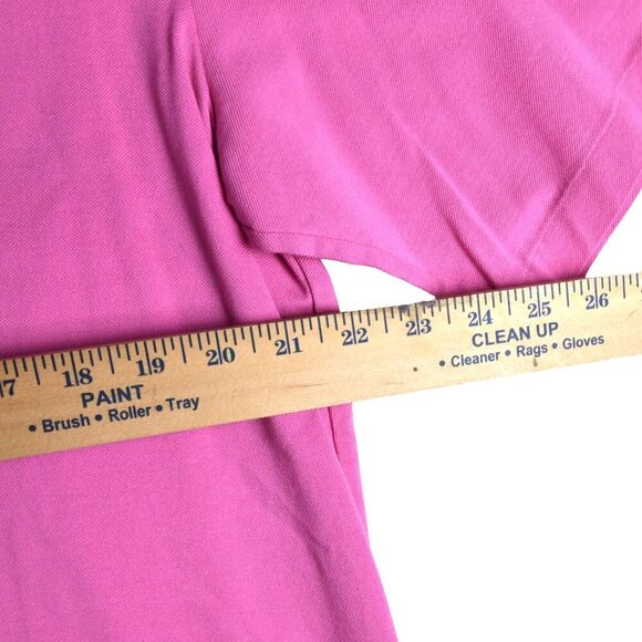 Ralph Lauren POLO Golf Sea Island Pima Cotton Embroidered Polo Shirt Pink Large - Picture 7 of 7